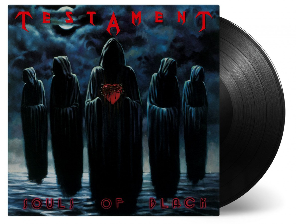 Testament 'Souls Of Black' LP 180g Black Vinyl