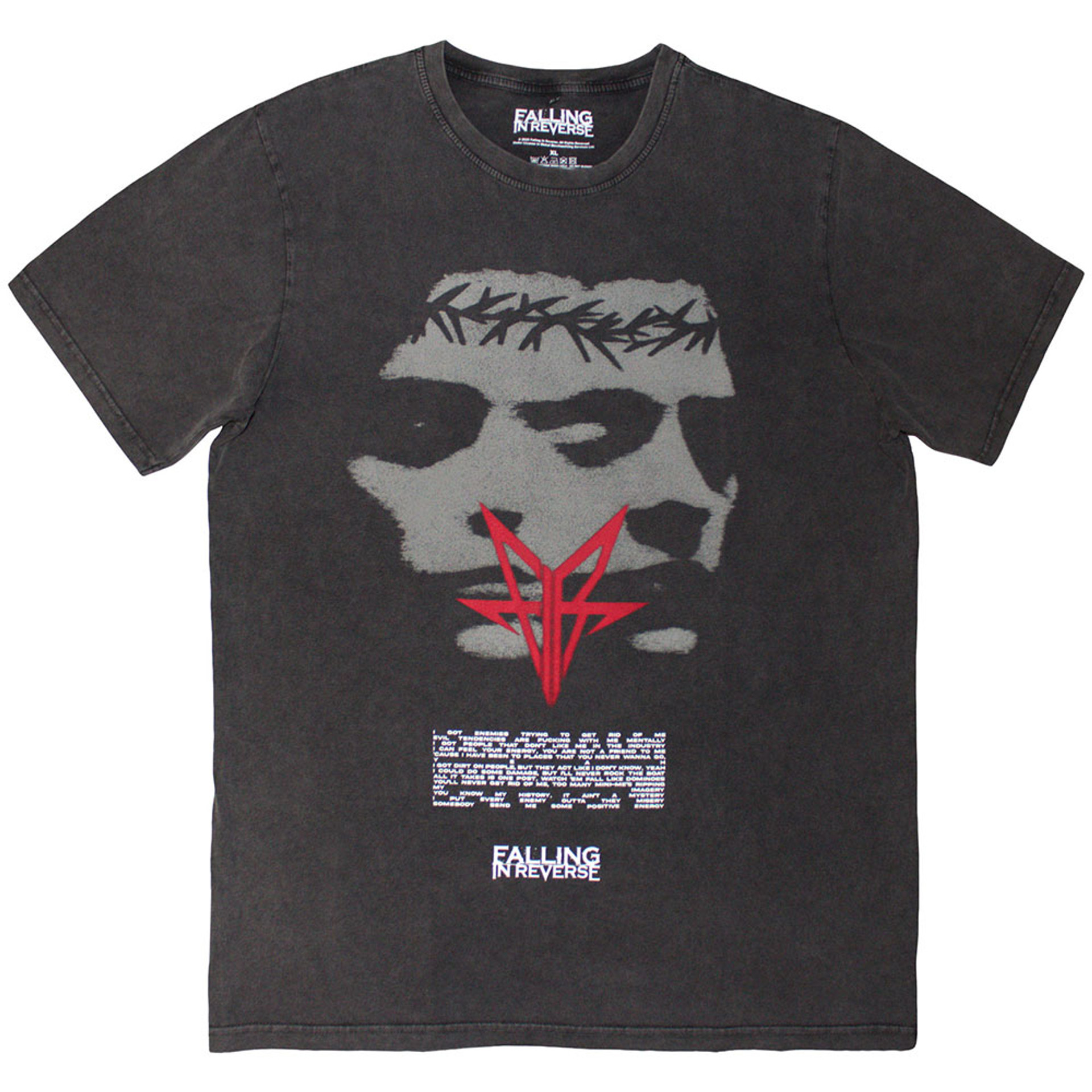 Falling In Reverse #39 Blur #39 (Stone Wash) Limited Edition T Shirt