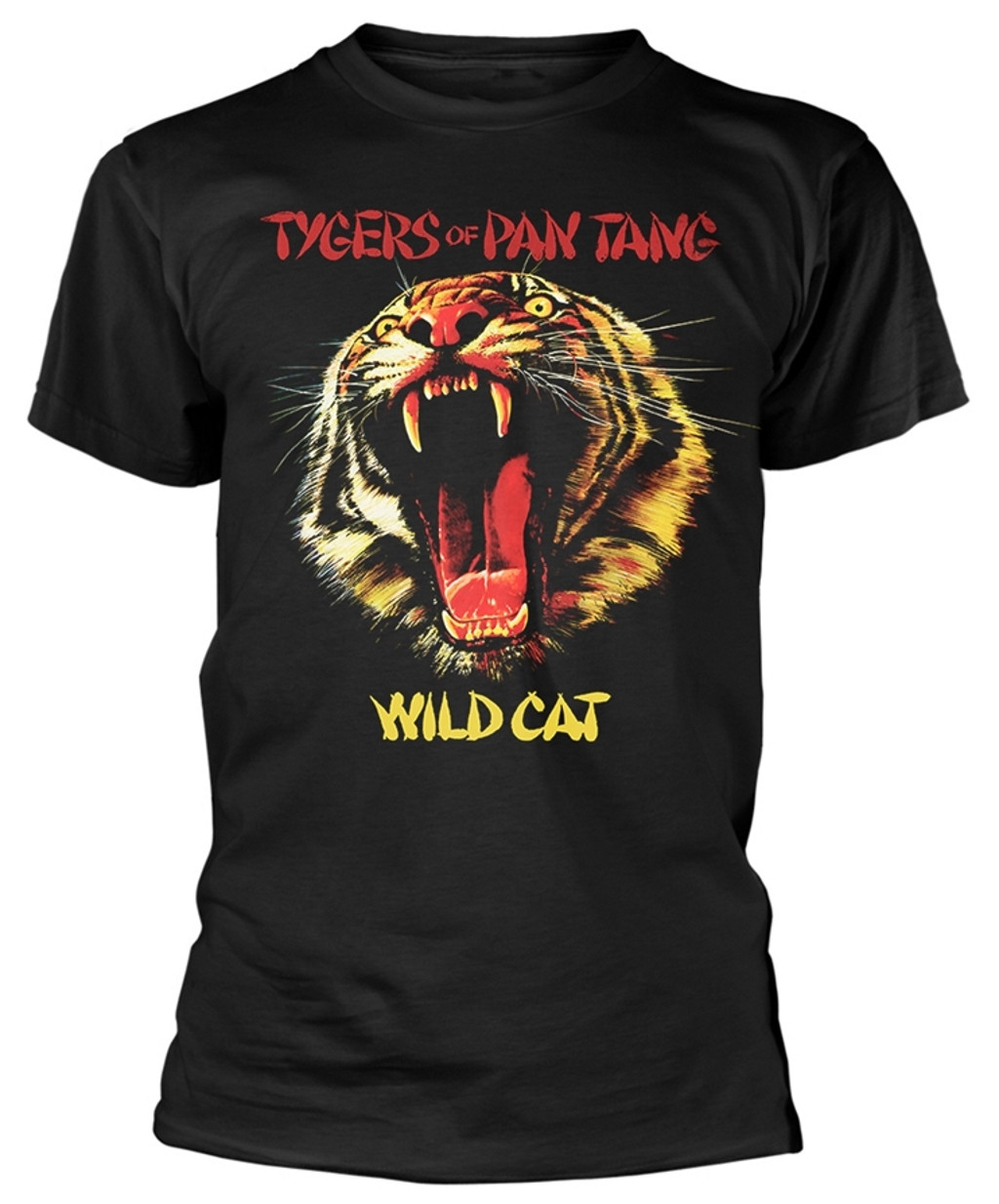 Tygers Of Pan Tang Wild Cat T Shirt