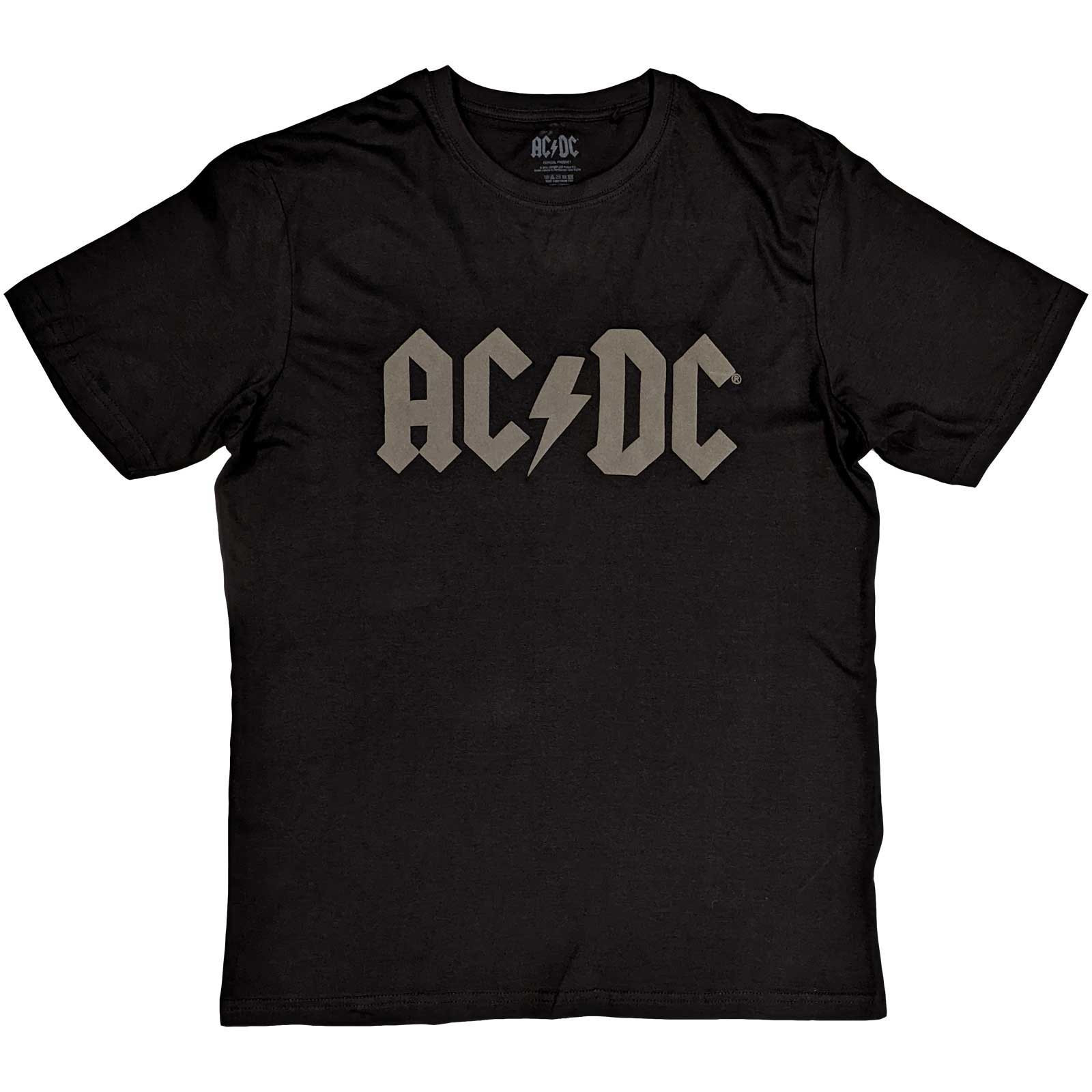 AC/DC 'Logo' (White) Hi-Build T-Shirt | Eyesore Merch