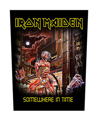 T-Shirt Iron Maiden Somewhere Back In Time: Ufficiale Unisex In Nero