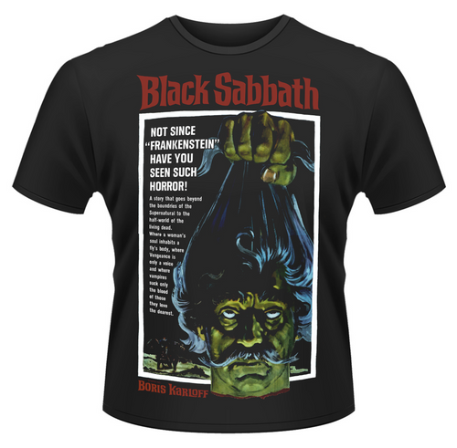 Plan 9 - Black Sabbath 'Classic Vintage Poster' T-Shirt