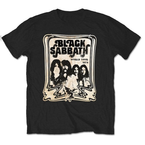 Black Sabbath 'World Tour 78' T-Shirt