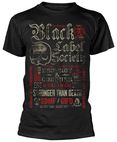 Black Label Society 'Destroy & Conquer' T-Shirt