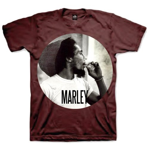 Bob Marley 'Smoking Circle' T-Shirt