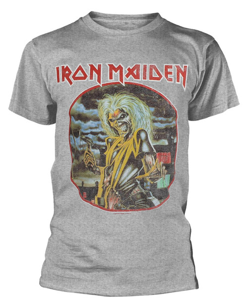 Iron Maiden 'Killers Circle' (Grey) T-Shirt