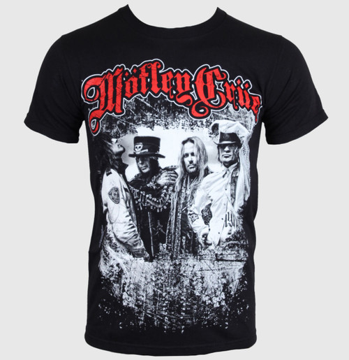 Motley Crue 'Greatest Hits Band Shot' T-Shirt