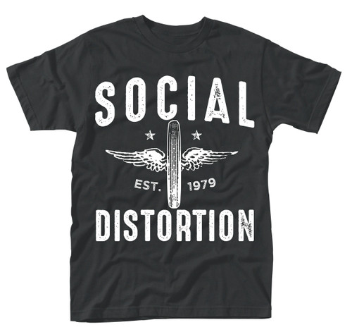 Social Distortion 'Skelly Logo' T-Shirt
