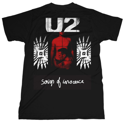 U2 'Songs Of Innocence Red Shade' T-Shirt