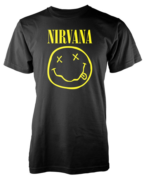 Nirvana 'Smiley Logo' T-Shirt