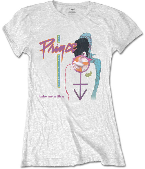 Prince 'Take Me With You' Womens Fitted T-Shirt