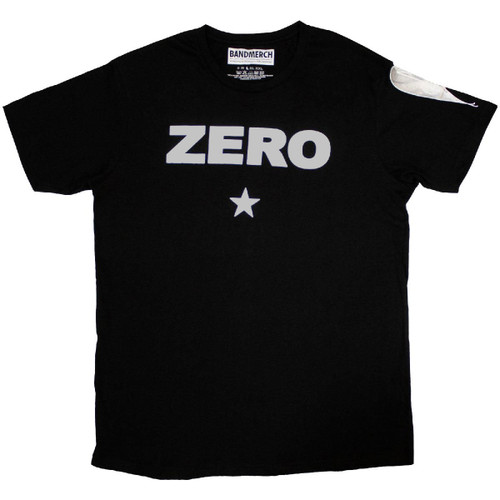 The Smashing Pumpkins 'Zero Sleeve Print' (Black) T-Shirt