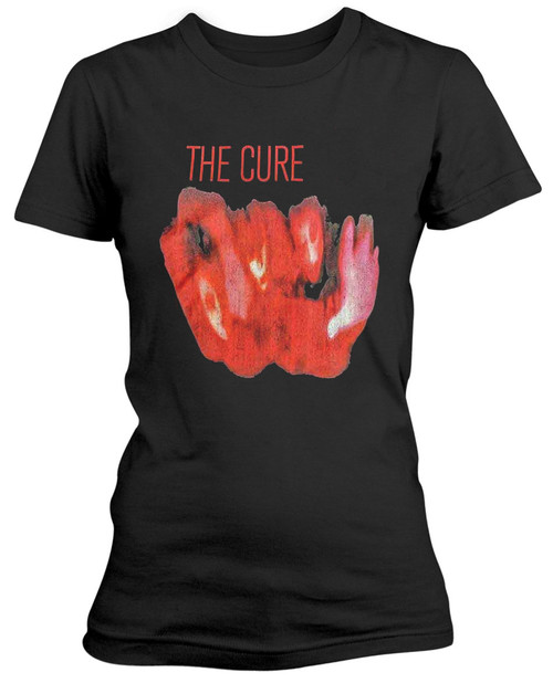 The Cure 'Pornography' Womens Fitted T-Shirt