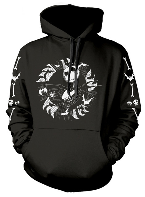 The Nightmare Before Christmas 'Jack In Circle' Pull Over Hoodie
