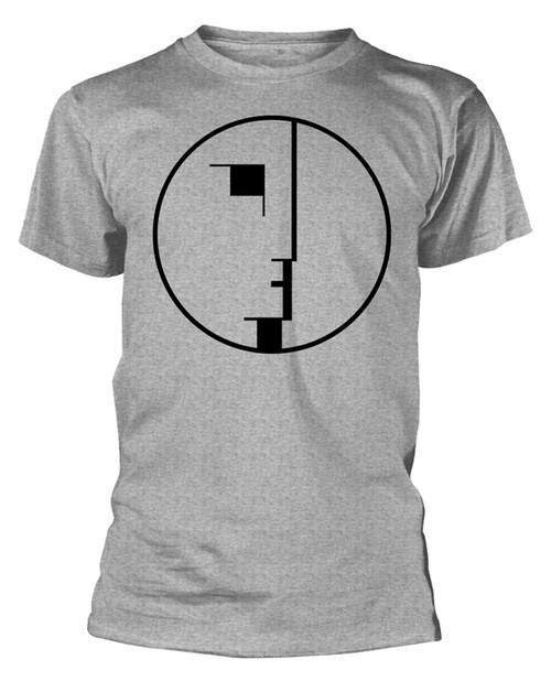 Baushaus 'Face Logo' (Grey) T-Shirt
