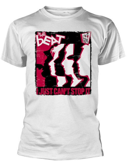 The Beat 'I Just Can't stop It' (White) T-Shirt The Beat 'I Just Can't stop It' (White) T-Shirt
