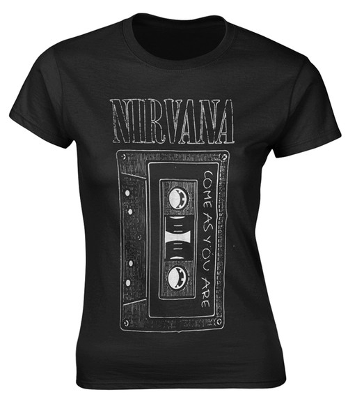 Nirvana 'As You Are' Womens Fitted T-Shirt