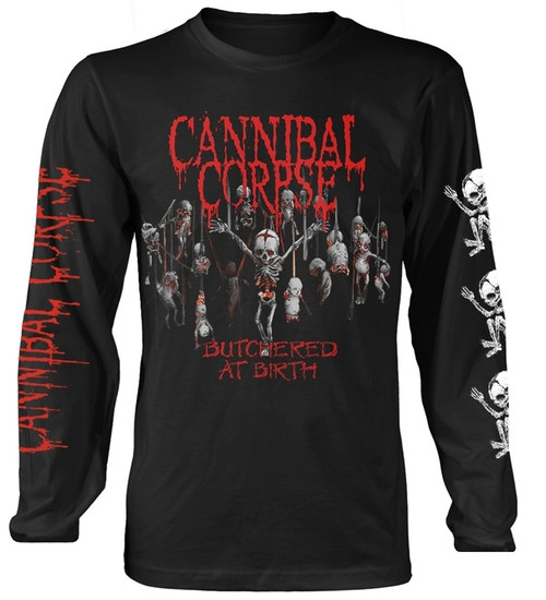 Cannibal Corpse 'Butchered At Birth Baby' Long Sleeve Shirt