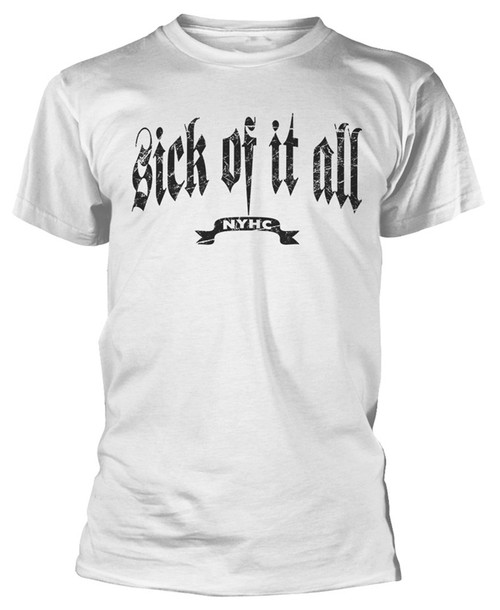 Sick Of It All 'Pete' (White) T-Shirt