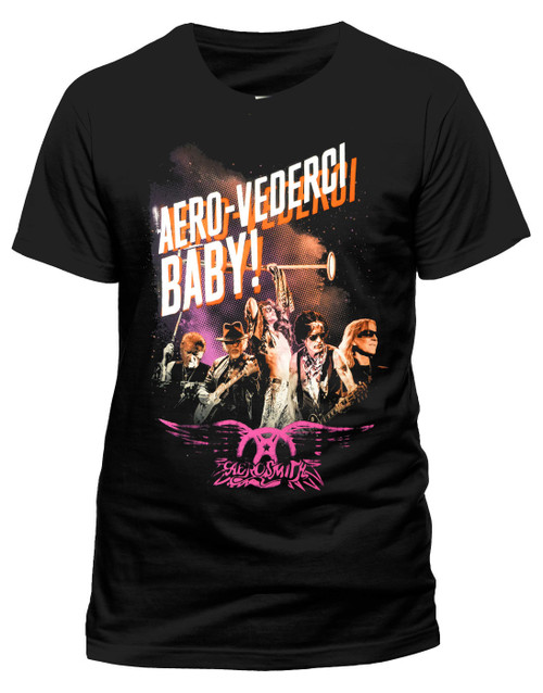 Aerosmith 'Aero-Vederci Baby' T-Shirt