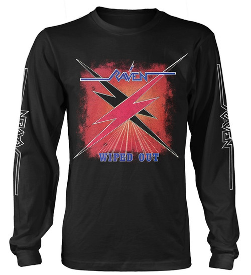 Raven 'Wiped Out' Long Sleeve T-Shirt