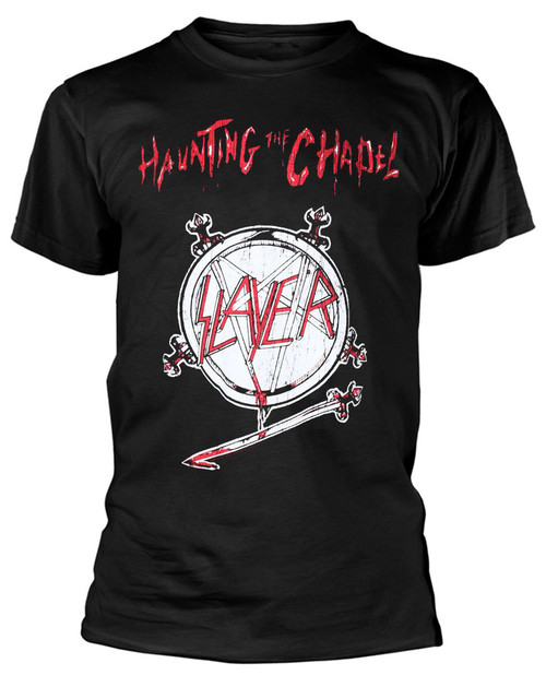 Slayer 'Haunting The Chapel' (Black) T-Shirt