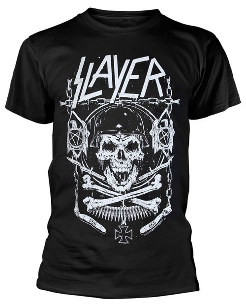 Slayer 'Skull & Bones' T-Shirt