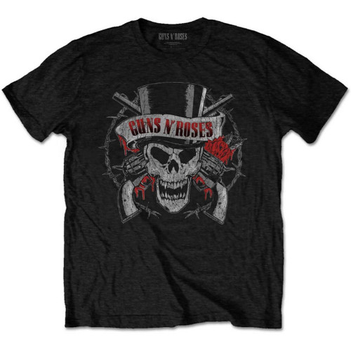 Guns N' Roses 'Distressed Skull' T-Shirt