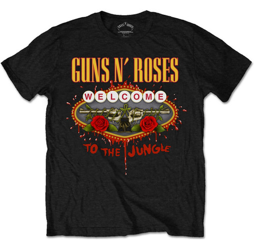 Guns N' Roses 'Welcome to the Jungle' T-Shirt