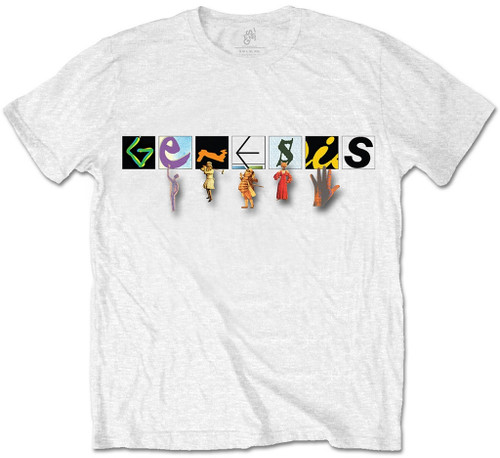 Genesis 'Characters Logo' T-Shirt