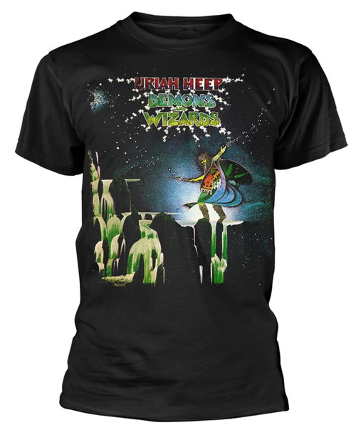 Uriah Heep 'Demons And Wizards' (Black) T-Shirt