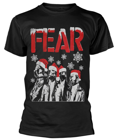 Fear 'Gas Mask Santas' T-Shirt