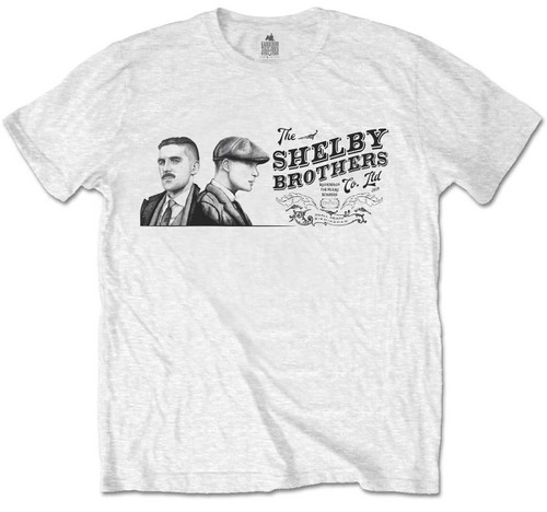 Peaky Blinders 'Shelby Brothers' (White) T-Shirt