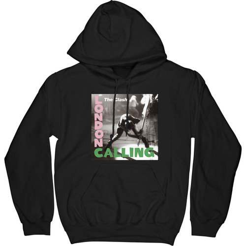 The Clash 'London Calling' (Black) Zip Up Hoodie