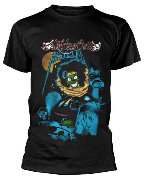 Motley Crue 'Feelgood Graveyard' (Black) T-Shirt