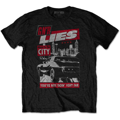 Guns N' Roses 'Move To The City' (Black) T-Shirt