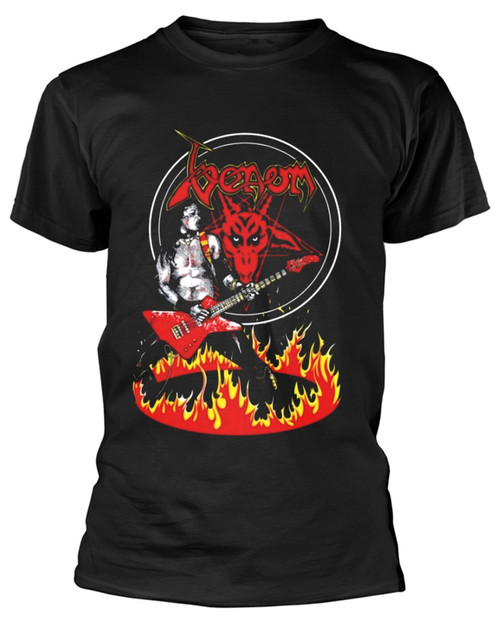 Venom ‘Cronos In Flames’ (Black) T-Shirt