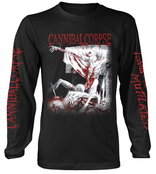 Cannibal Corpse 'Tomb Of The Mutilated Explicit' (Black) Long Sleeve Shirt