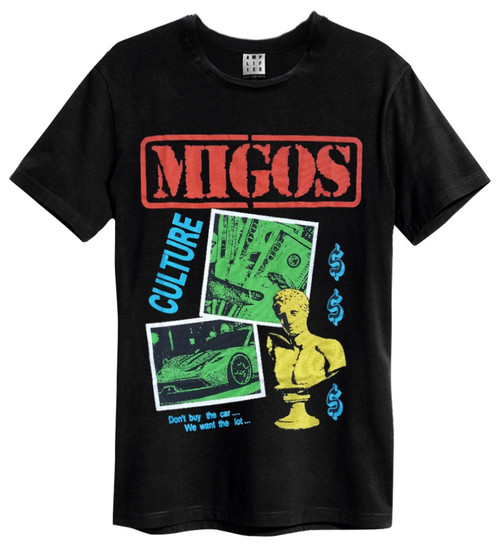 Migos 'Culture' (Black) T-Shirt - Amplified Clothing