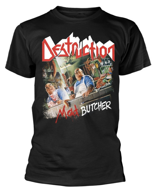 Destruction 'Mad Butcher' (Black) T-Shirt