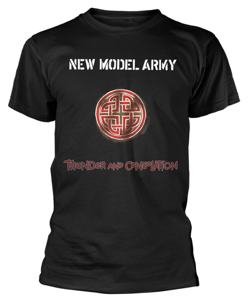 New Model Army 'Thunder And Consolation' (Black) T-Shirt New Model Army 'Thunder And Consolation' (Black) T-Shirt