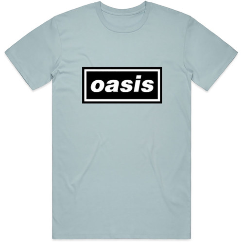 Oasis 'Classic Logo' (Blue) T-Shirt