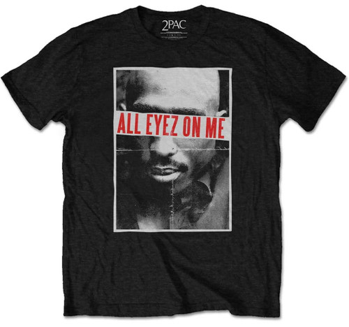 Tupac 'All Eyez On Me' (Black) T-Shirt