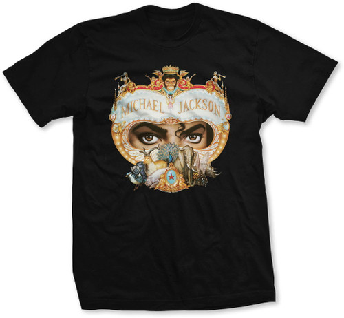 Michael Jackson 'Dangerous' (Black) T-Shirt