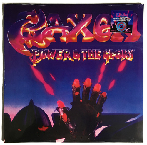 Saxon 'Power & The Glory' Limited Edition Swirl Vinyl LP