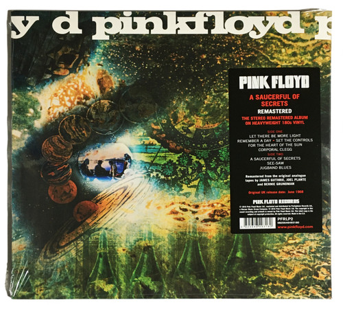 Pink Floyd 'A Saucerful of Secrets' 180g LP Vinyl (Remastered)