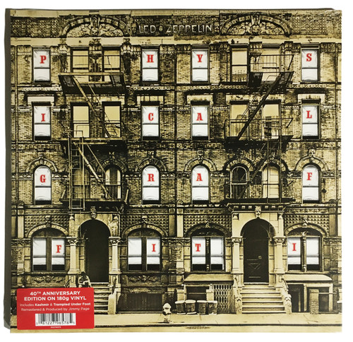 Led Zeppelin 'Physical Graffiti' 180g 40th Anniversary Edition DOUBLE LP Vinyl (Remastered)