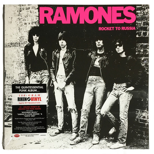 Ramones 'Rocket to Russia' 180g LP Vinyl (Superior 2017 Remastered Audio)