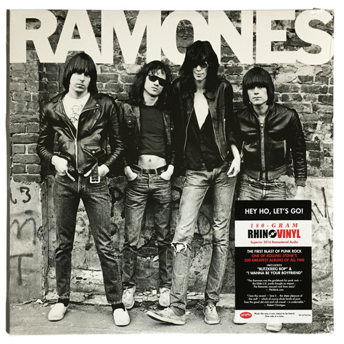 Ramones 'Ramones' 180g LP Vinyl (Superior 2016 Remastered Audio)