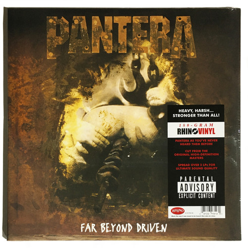 Pantera 'Far Beyond Driven' 180g DOUBLE LP Vinyl